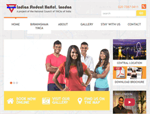 Tablet Screenshot of indianymca.org
